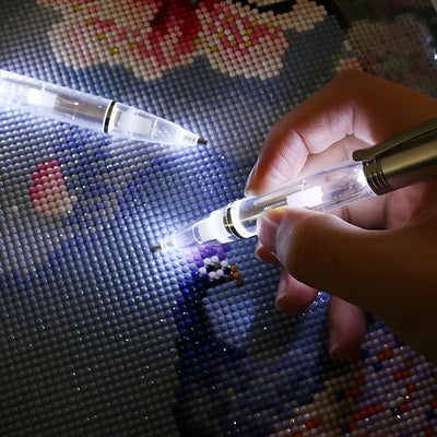 Stift mit LED-Lampe Diamond Painting Zubehör