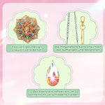 3 Stück Beidseitig Diamond Painting Sonnenfänger Kristalle Hängedekoration - Mandala, Libelle und Kolibri