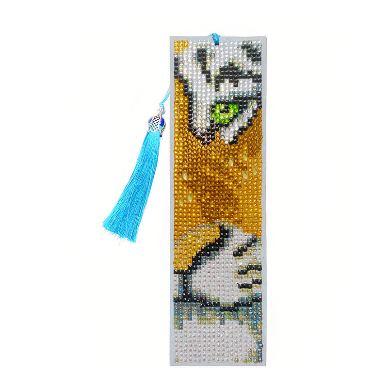 Tiger Leder Lesezeichen Diamond Painting