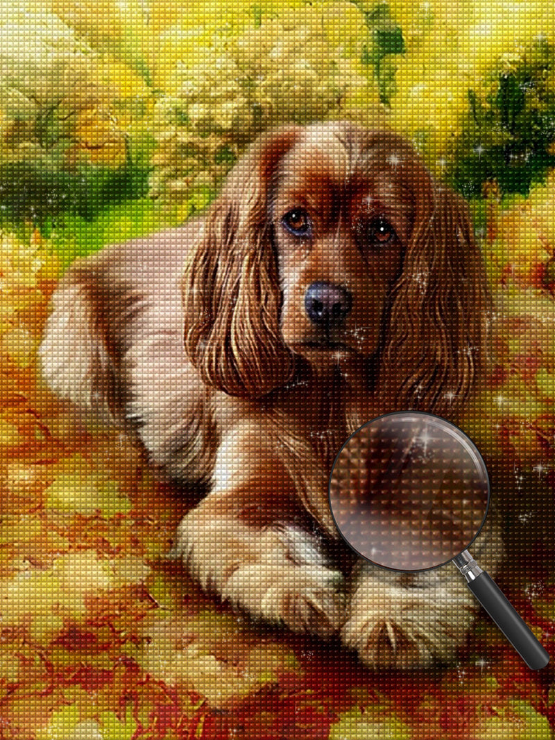 King Charles Spaniel Diamond Painting