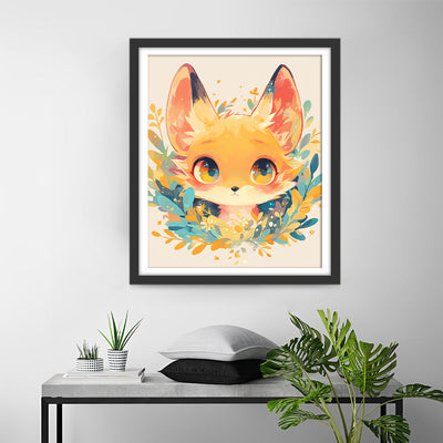 Niedlicher Cartoon Fuchs Diamond Painting