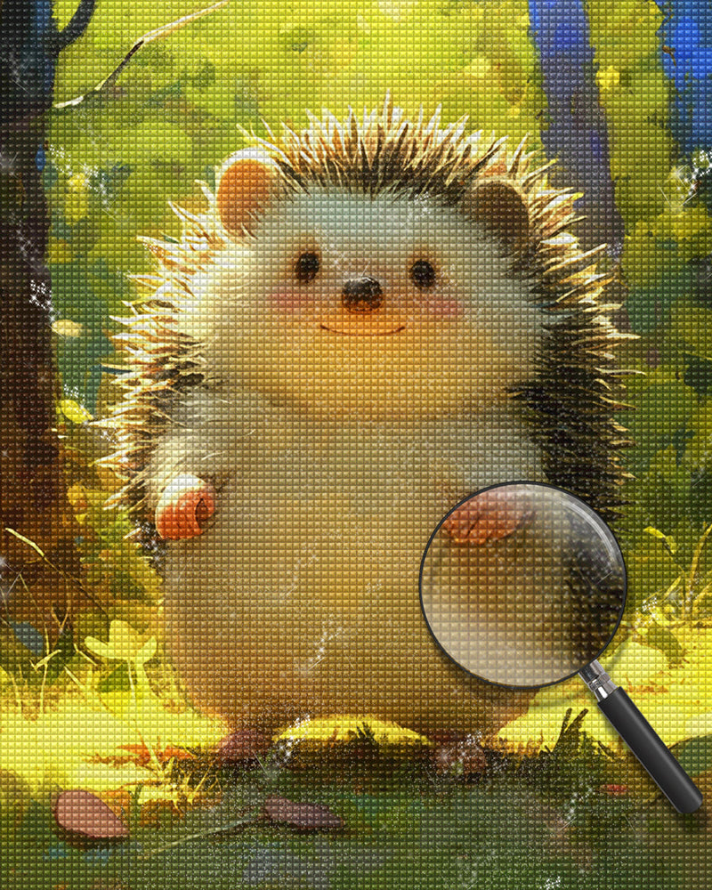 Süßer Igel Diamond Painting