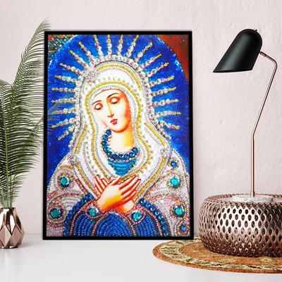 Unsere Liebe Frau des Lichts Sonderform Diamond Painting