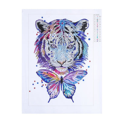 Schmetterling Tiger Sonderform Diamond Painting