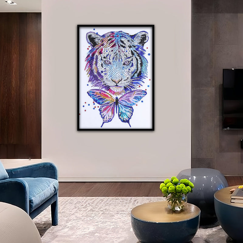 Schmetterling Tiger Sonderform Diamond Painting