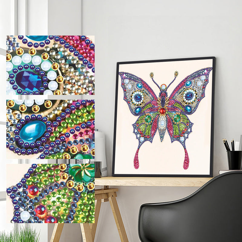 Seltener Schmetterling Sonderform Diamond Painting