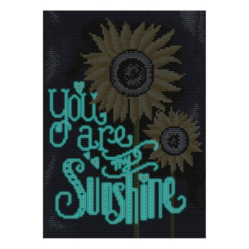 You are Sunshine Leuchtend Kristall Strass Diamond Painting