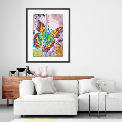 Schöner Schmetterling Leuchtend Kristall Strass Diamond Painting