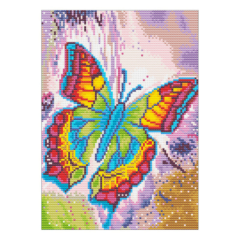 Schöner Schmetterling Leuchtend Kristall Strass Diamond Painting