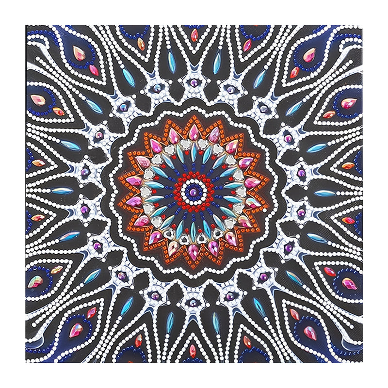 Blendendes Mandala Leuchtend Sonderform Diamond Painting