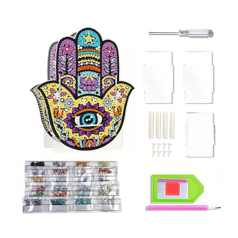 Hamsa-Hand Diamond Painting Stifthalter