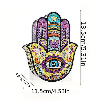 Hamsa-Hand Diamond Painting Stifthalter