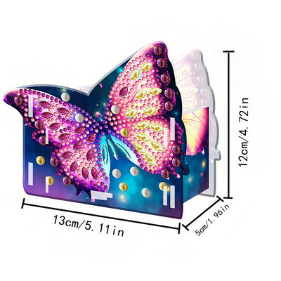 Schöner Schmetterling Diamond Painting Stifthalter