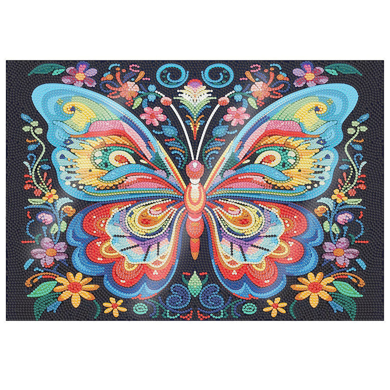 Bunter Schmetterling Tischset für Wohndekoration Diamond Painting