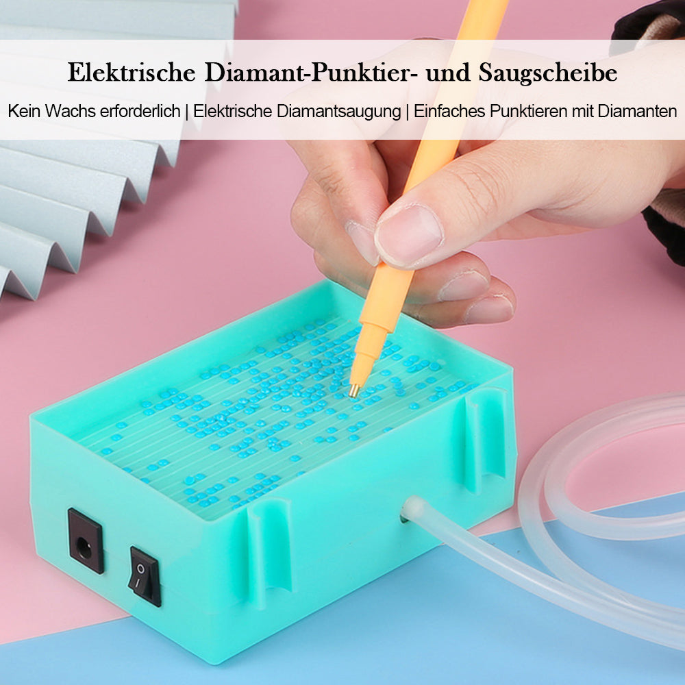 🔥NEU🔥Diamond Painting Automatischer Diamant-Saugstift mit Aufbewahrungsfach Sets