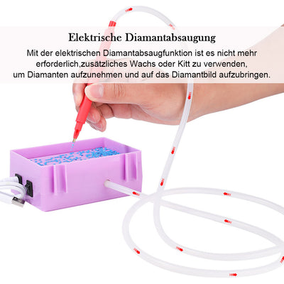 🔥NEU🔥Diamond Painting Automatischer Diamant-Saugstift mit Aufbewahrungsfach Sets
