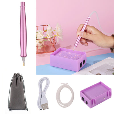 🔥NEU🔥Diamond Painting Automatischer Diamant-Saugstift mit Aufbewahrungsfach Sets