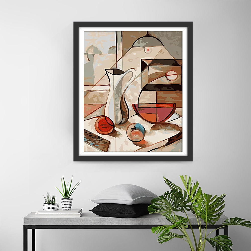 Abstrakte Geometrie Diamond Painting