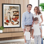 Abstrakte Geometrie Diamond Painting