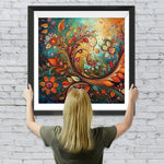 Abstrakte rotierende Rebe Diamond Painting