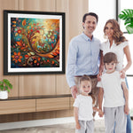 Abstrakte rotierende Rebe Diamond Painting