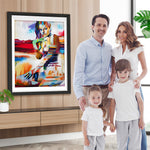 Abstrakte sexy Frau Diamond Painting