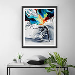 Abstrakte verrückte Tänzerin Diamond Painting