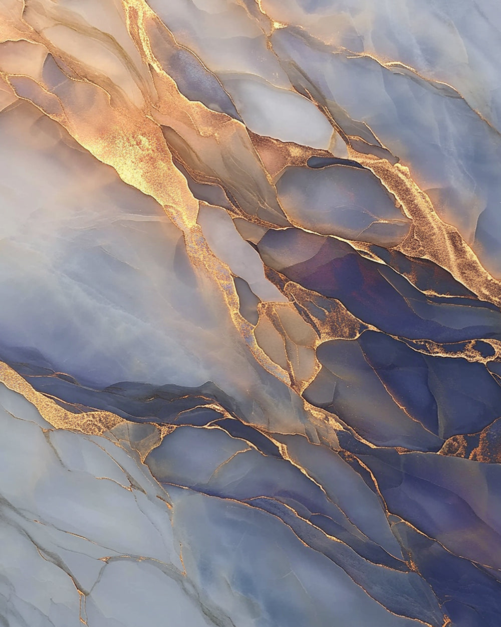 Abstraktes Gold-Muster Diamond Painting