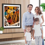 Abstraktes Konzert Diamond Painting