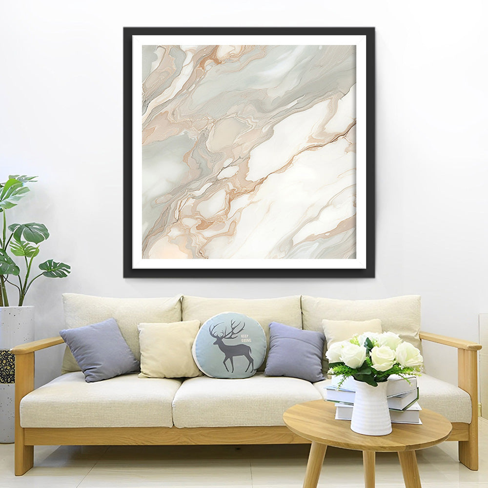 Abstraktes Wasserplätschern Diamond Painting