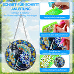 Acryl Schwarze Katze Diamond Painting Hängender Anhänger