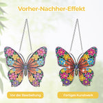 Acryl Wunderschöner Schmetterling Diamond Painting Hängender Anhänger