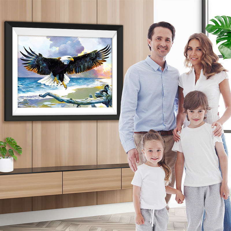 Adler am Meer Diamond Painting