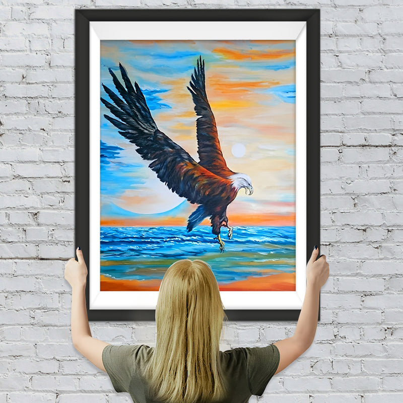 Adler am Meer Diamond Painting