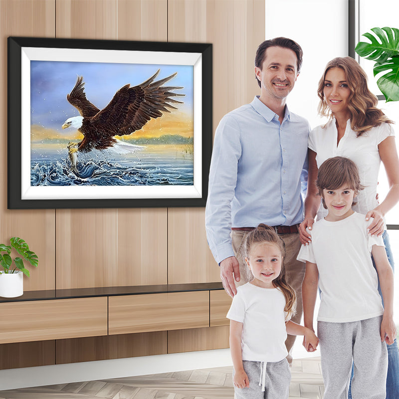 Adler auf dem Meer Diamond Painting