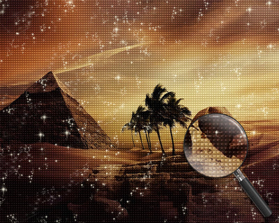 Ägyptische Pyramiden Diamond Painting