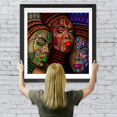 Afrikanische Frauen Diamond Painting