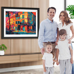 Aquarell Gebäude Diamond Painting