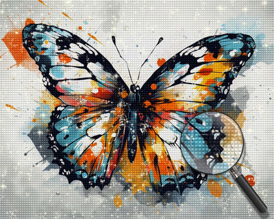 Aquarell Schmetterling Diamond Painting