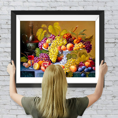 Ausgiebiges Obst Diamond Painting