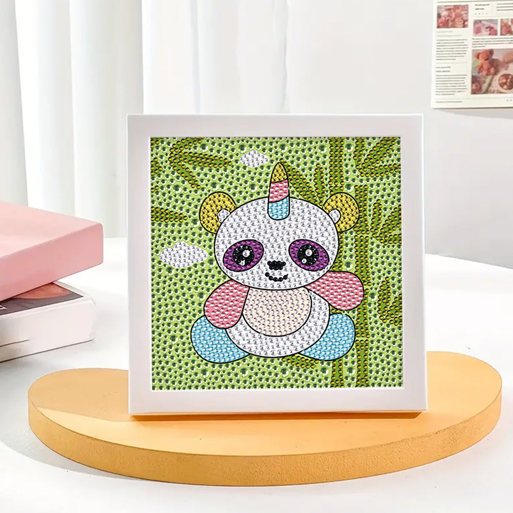 Baby Panda Mini-Kristallpünktchen Diamond Painting