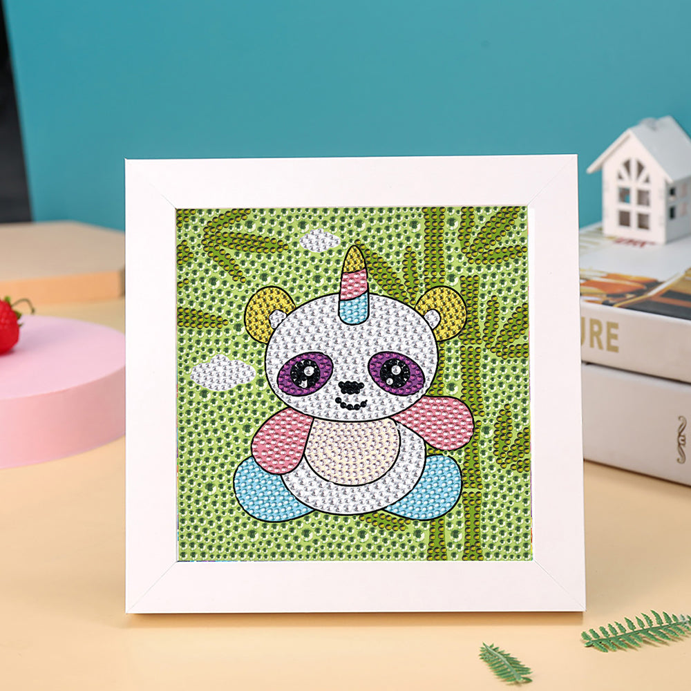 Baby Panda Mini-Kristallpünktchen Diamond Painting