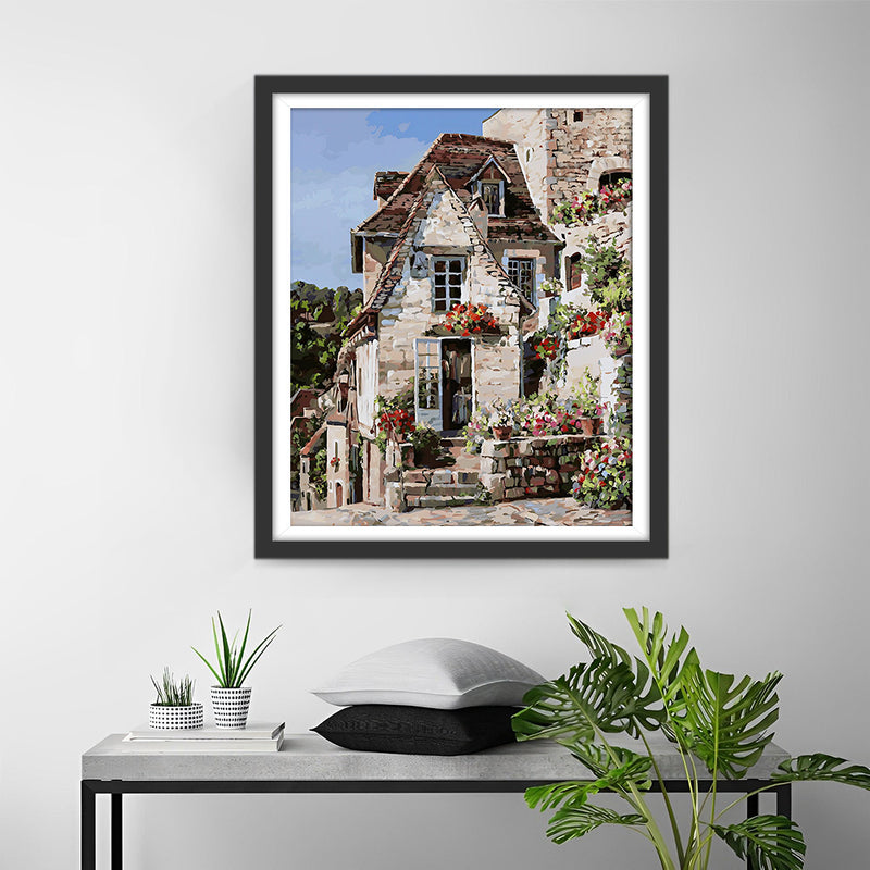 Backstein-Erdbau Diamond Painting