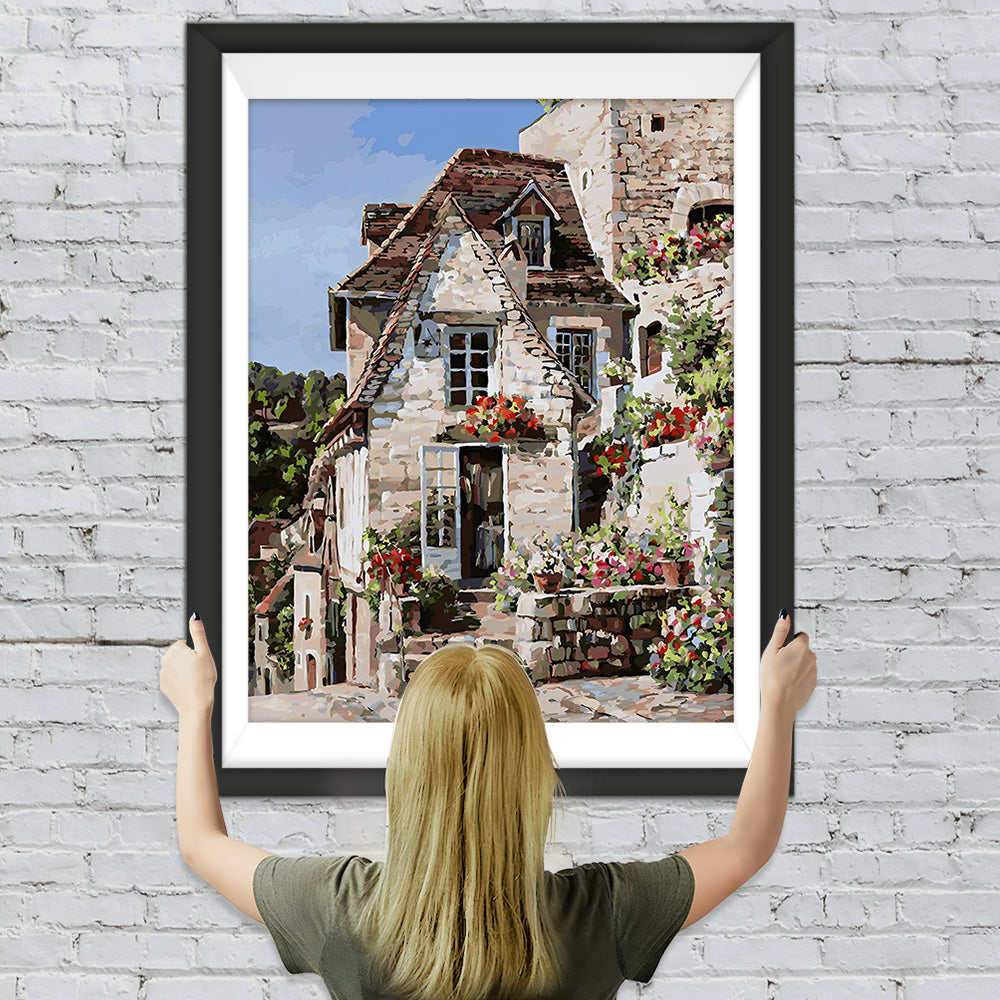 Backstein-Erdbau Diamond Painting