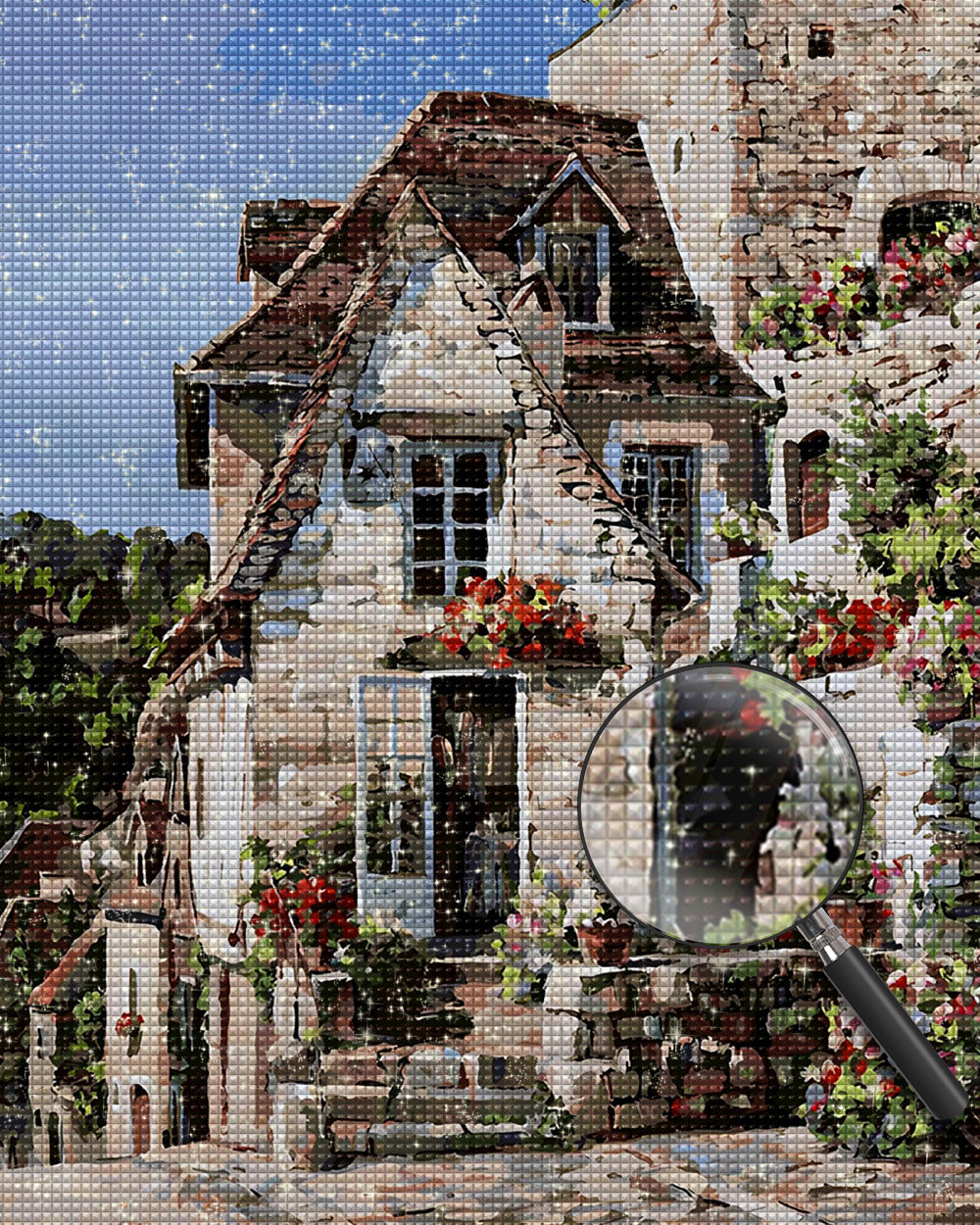 Backstein-Erdbau Diamond Painting