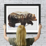 Bärenwald Berg Diamond Painting