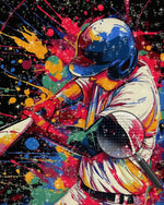 Baseballspieler Diamond Painting