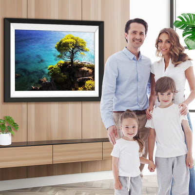 Baum am Meer Diamond Painting