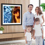 Baum Wasserengel Feuerengel Diamond Painting