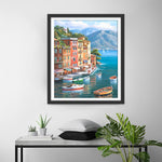 Bauwerke am Meer Diamond Painting